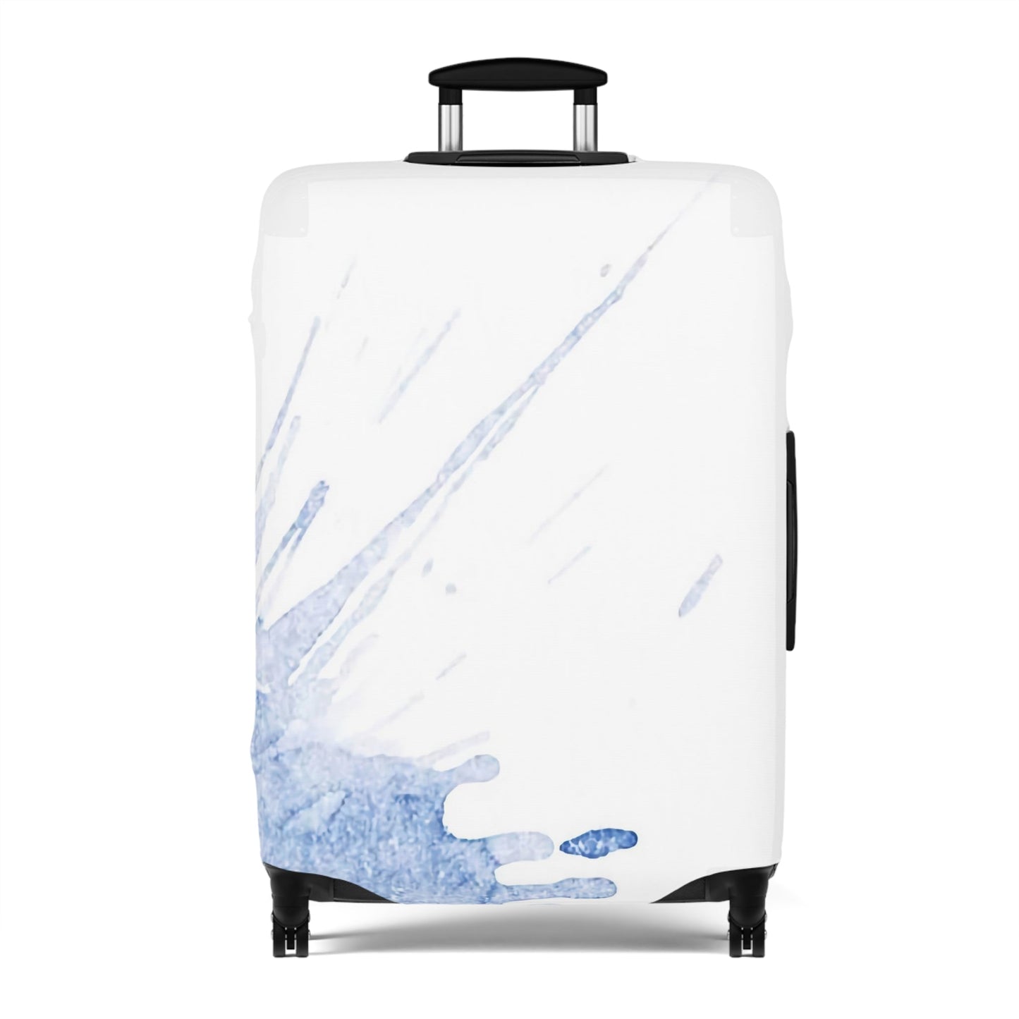 Watercolour Blue Splash – Protective Suitcase Cover