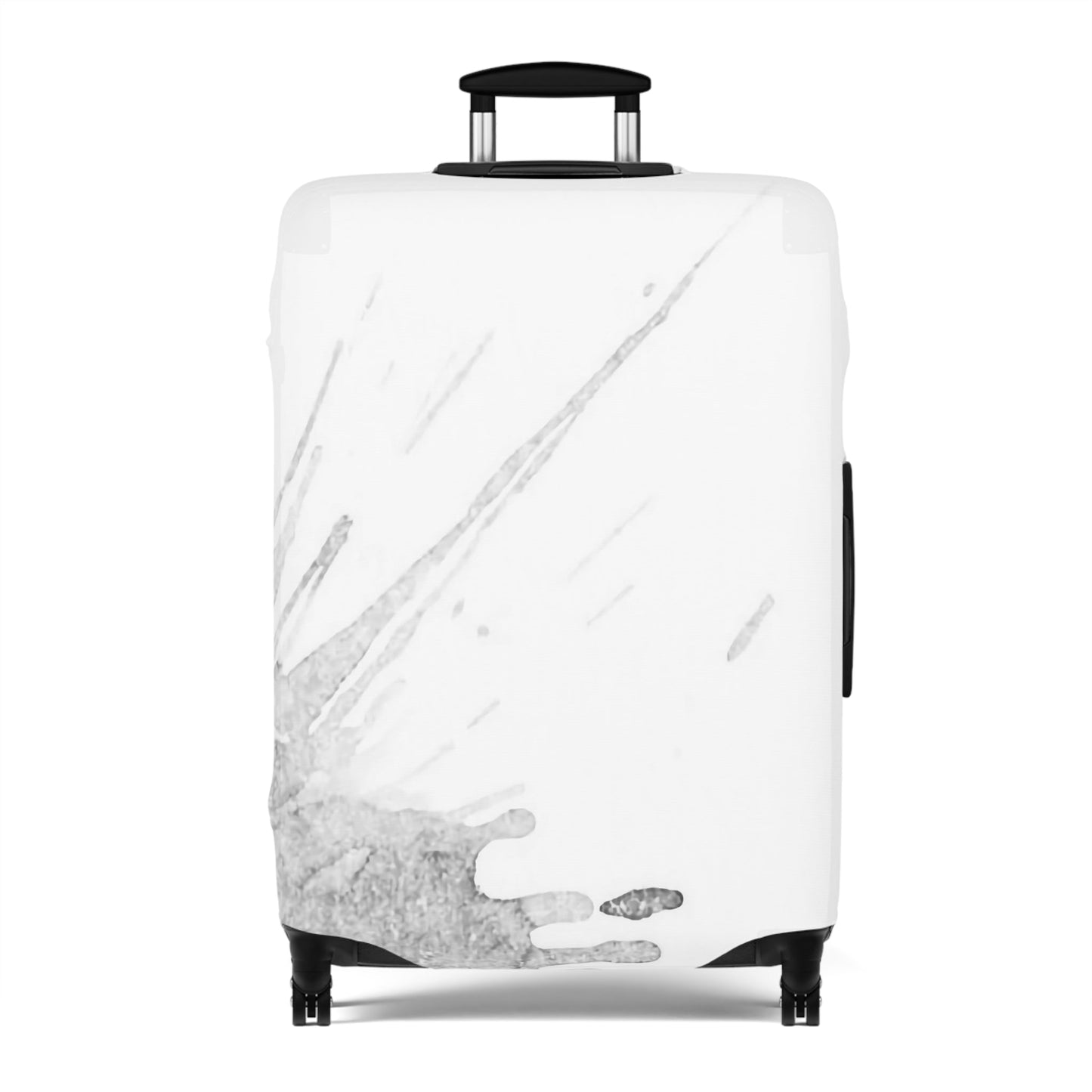 Watercolour Grey Splash – Protective Suitcase Cover