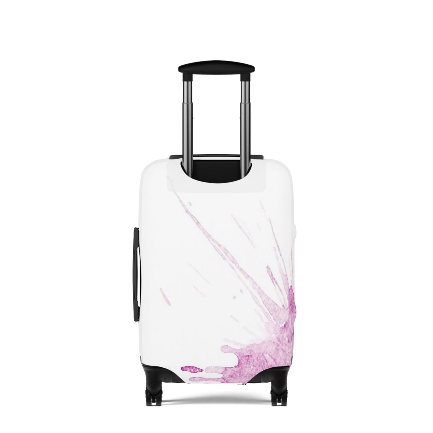 Watercolour Pink Splash – Protective Suitcase Cover