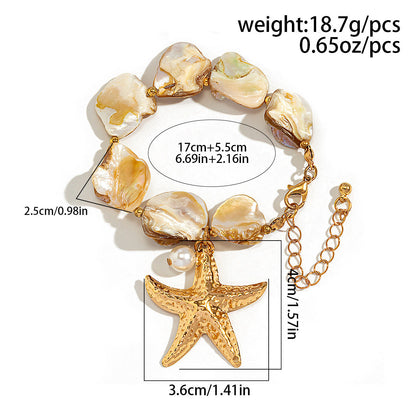Classic Conch Pendant Jewellery Set for Women