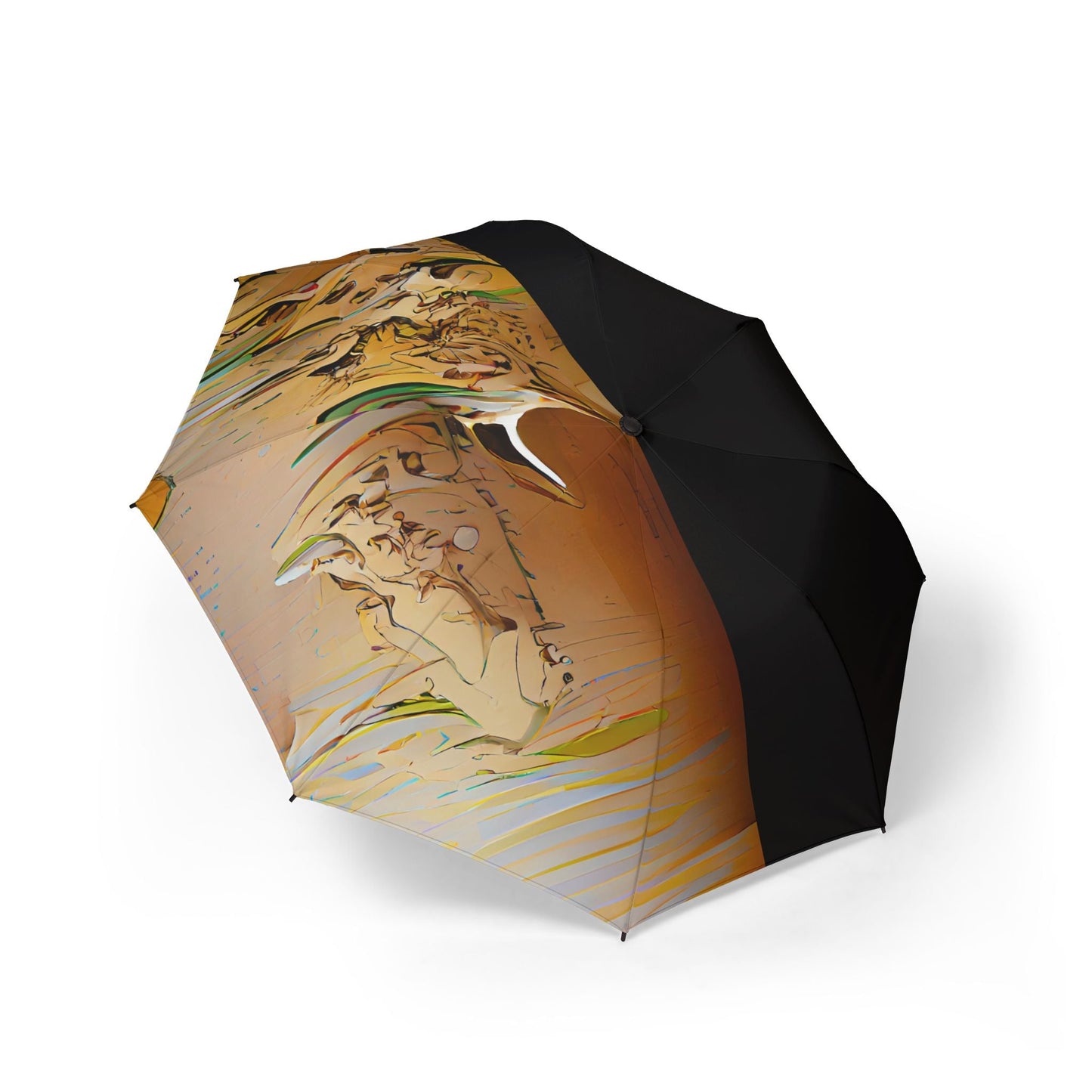 Half Black Half Gāolàng - Windproof Umbrella