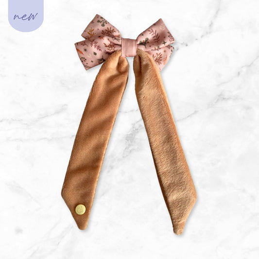 Wyld Cub - Bow Hair Clip: Chiswick Nutmeg