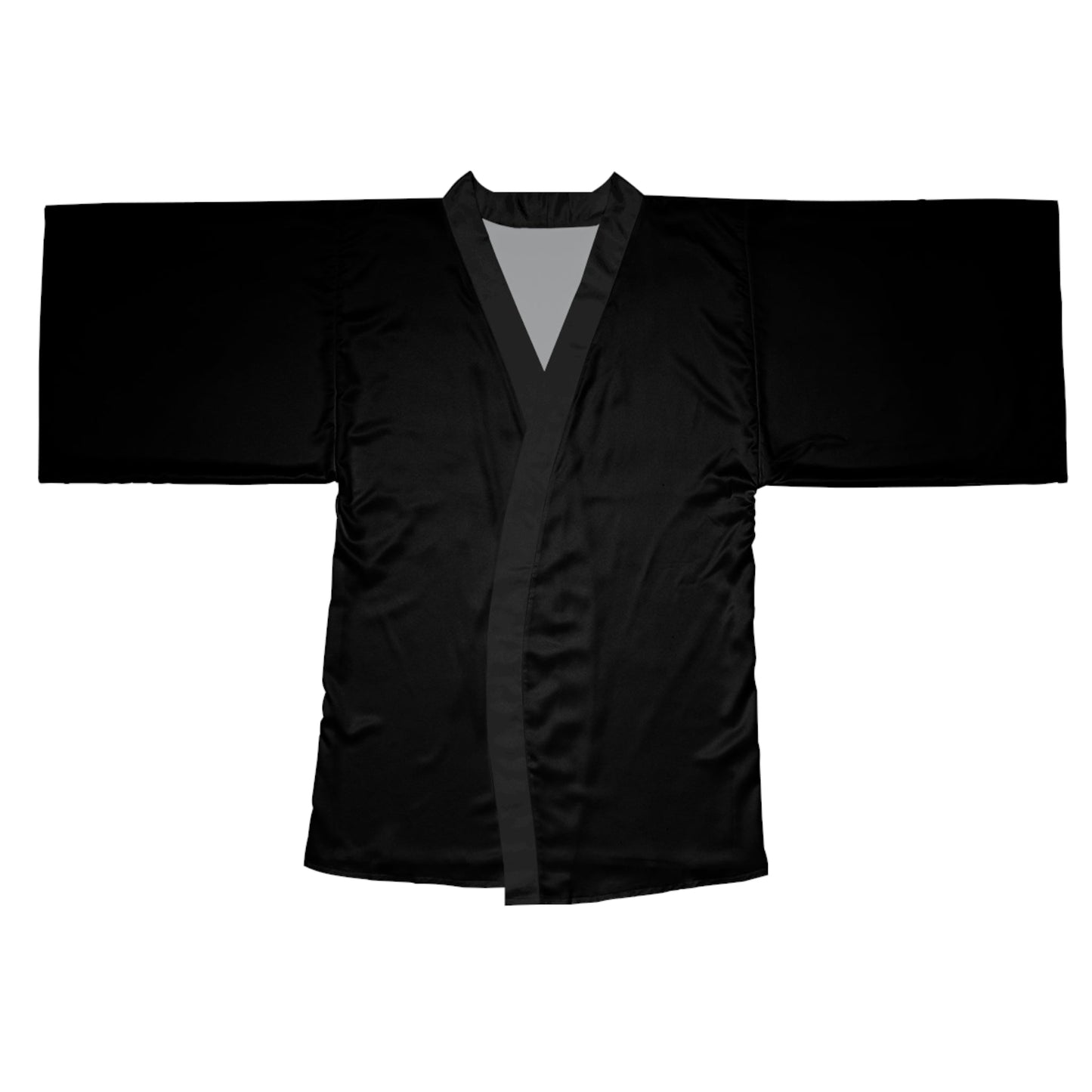 iSAW Womens Black Kimono Robe - iSAW Company