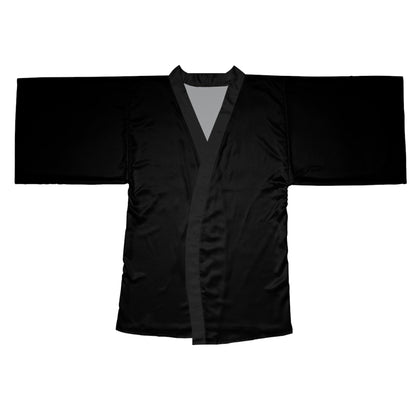 iSAW Womens Black Kimono Robe - iSAW Company