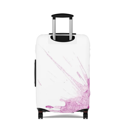 Watercolour Pink Splash – Protective Suitcase Cover