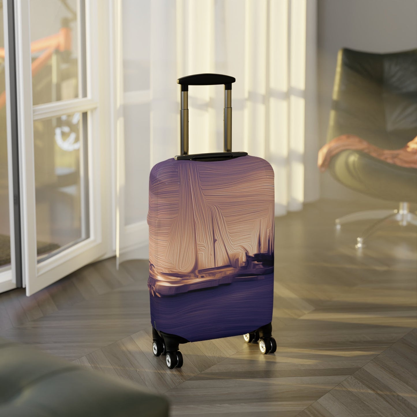 The Sleeping Yachts (at Sunset) – Protective Suitcase Cover