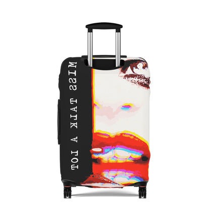 Miss Talk A Lot – Protective Suitcase Cover
