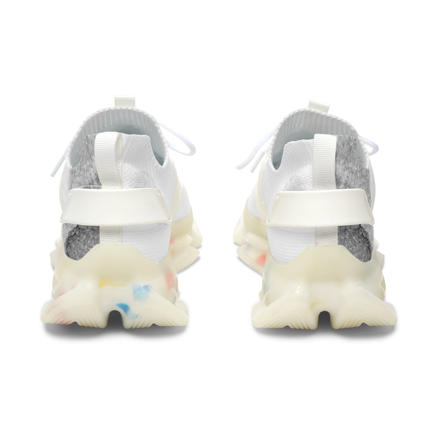 Watercolour Grey Splash - Womens Street Sneakers