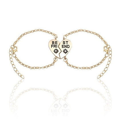 Best Friend Heart-Shaped Bracelets