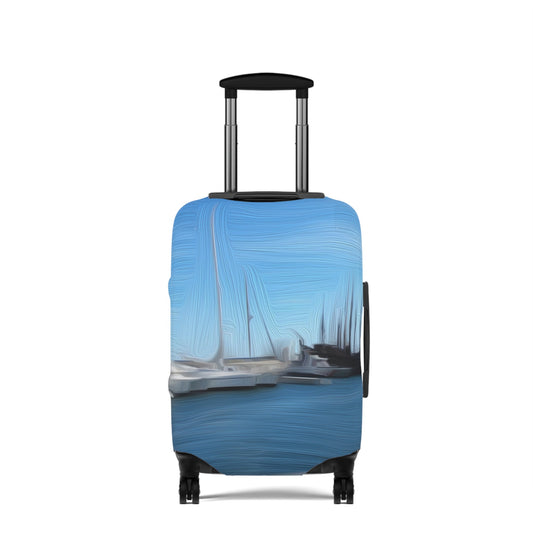 The Sleeping Yachts (at Morning) – Protective Suitcase Cover