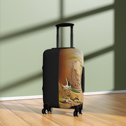 Half Black Half Gāolàng – Protective Suitcase Cover