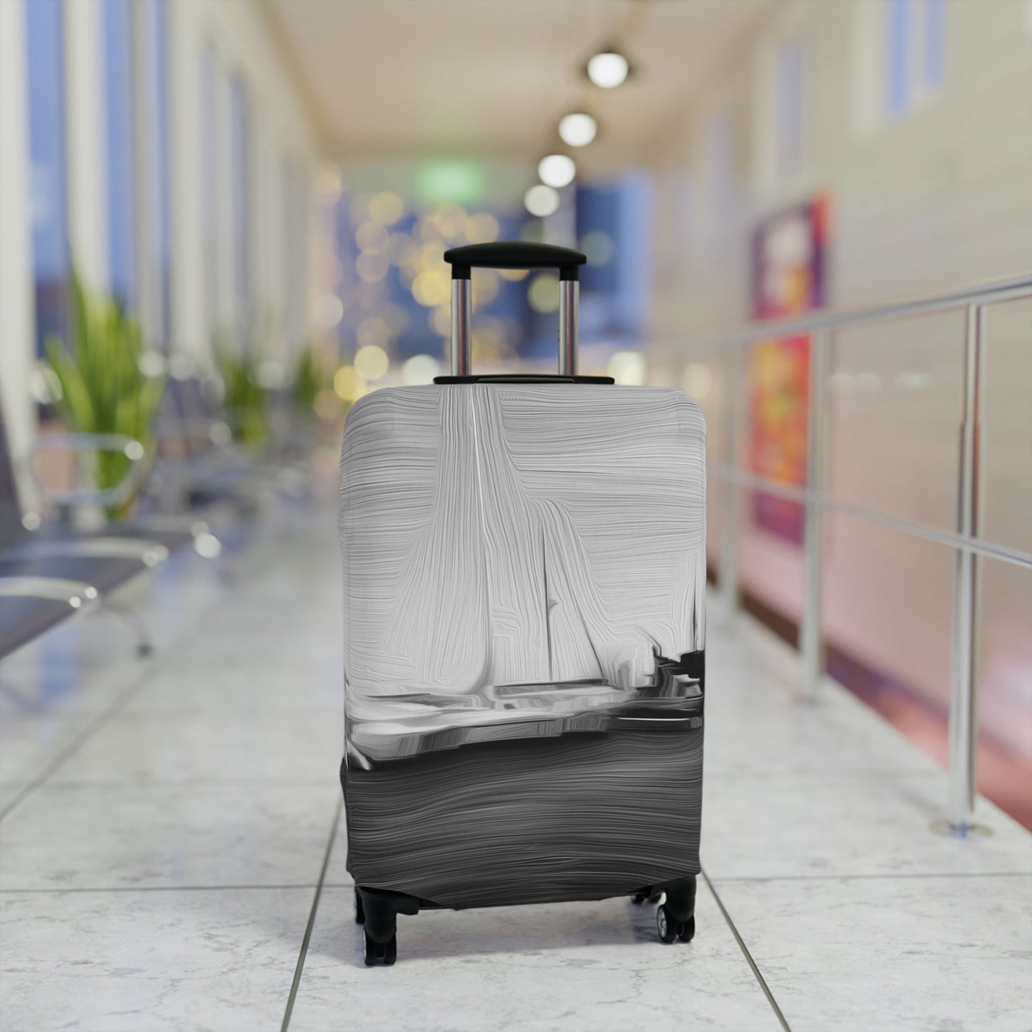 The Sleeping Yachts (at Night) – Protective Suitcase Cover