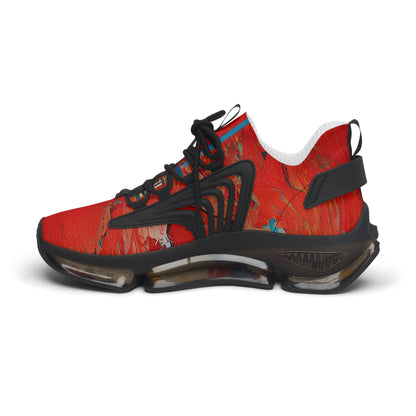 Half Black Half Hónghǎi - Womens Street Sneakers