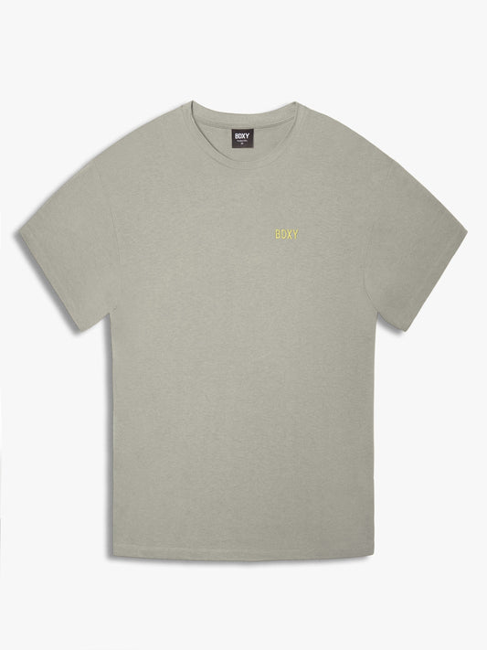 "The Block" T-shirt | Pebble
