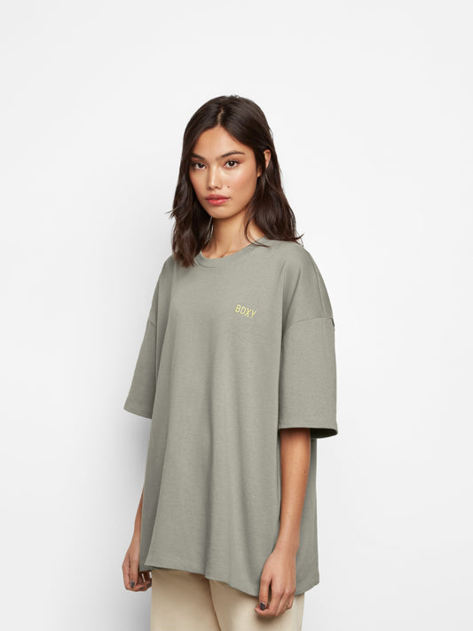 "The Block" T-shirt | Pebble