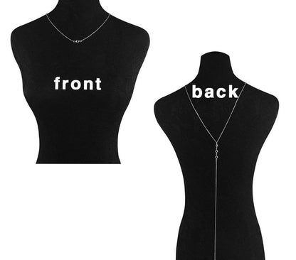 Crystal Pendant Body Necklace
