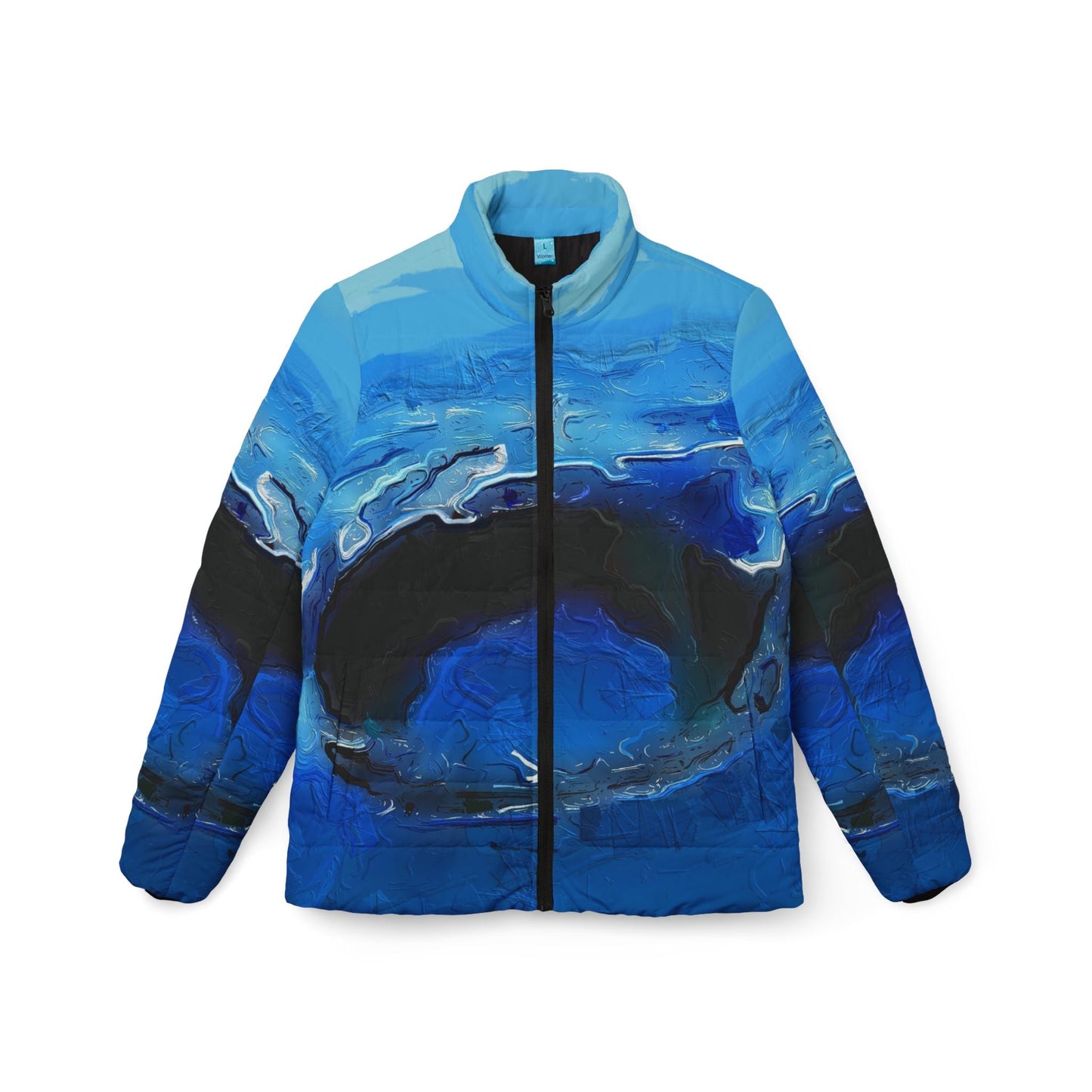 A Drop In The Ocean - Womens Puffer Jacket