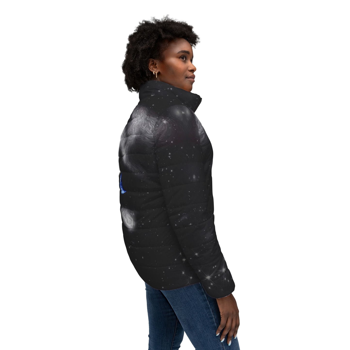 In The Quiet of Your Mind - Womens Puffer Jacket