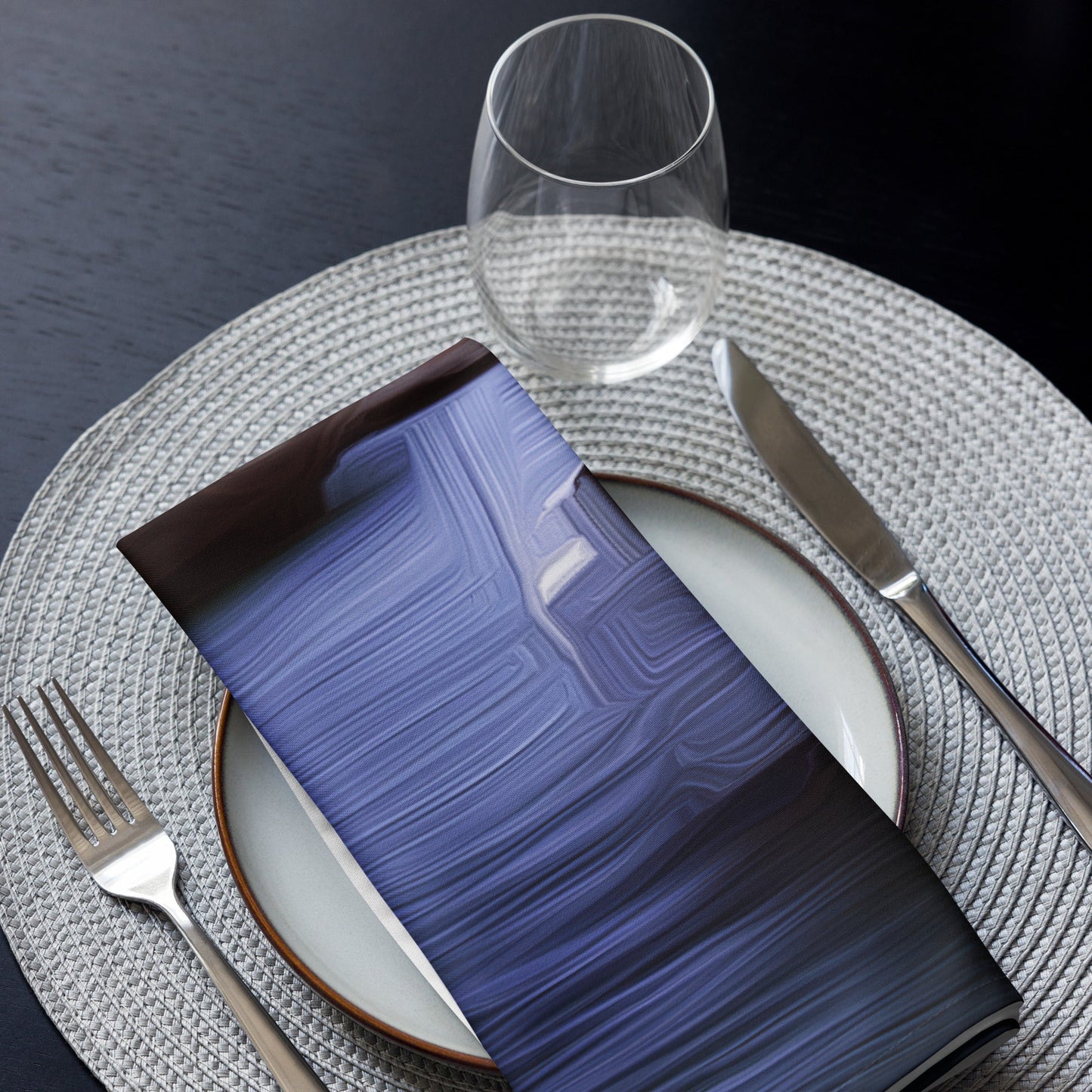 The Sleeping Yachts (at Afternoon) - Cloth Napkin Set