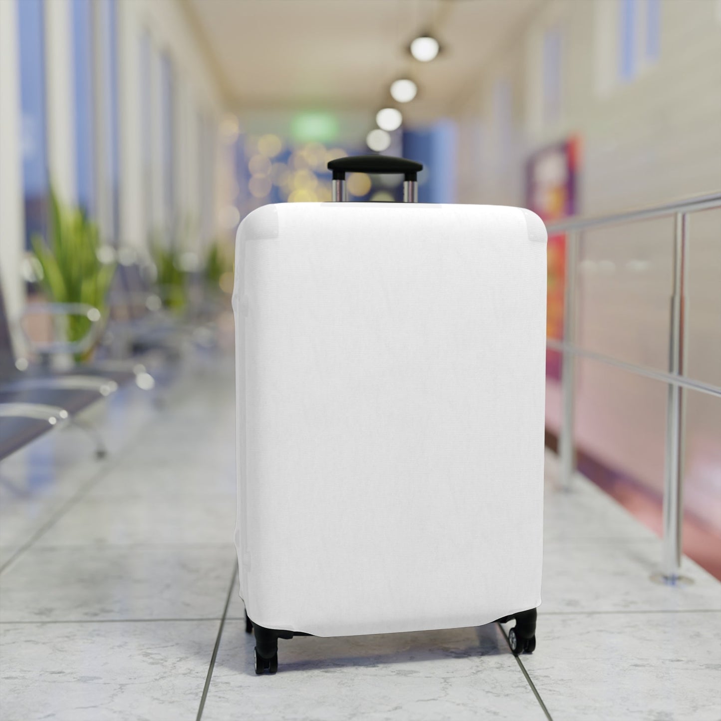 iSAW White Protective Suitcase Cover
