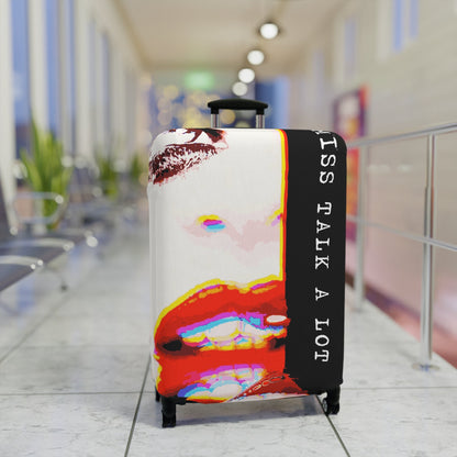 Miss Talk A Lot – Protective Suitcase Cover