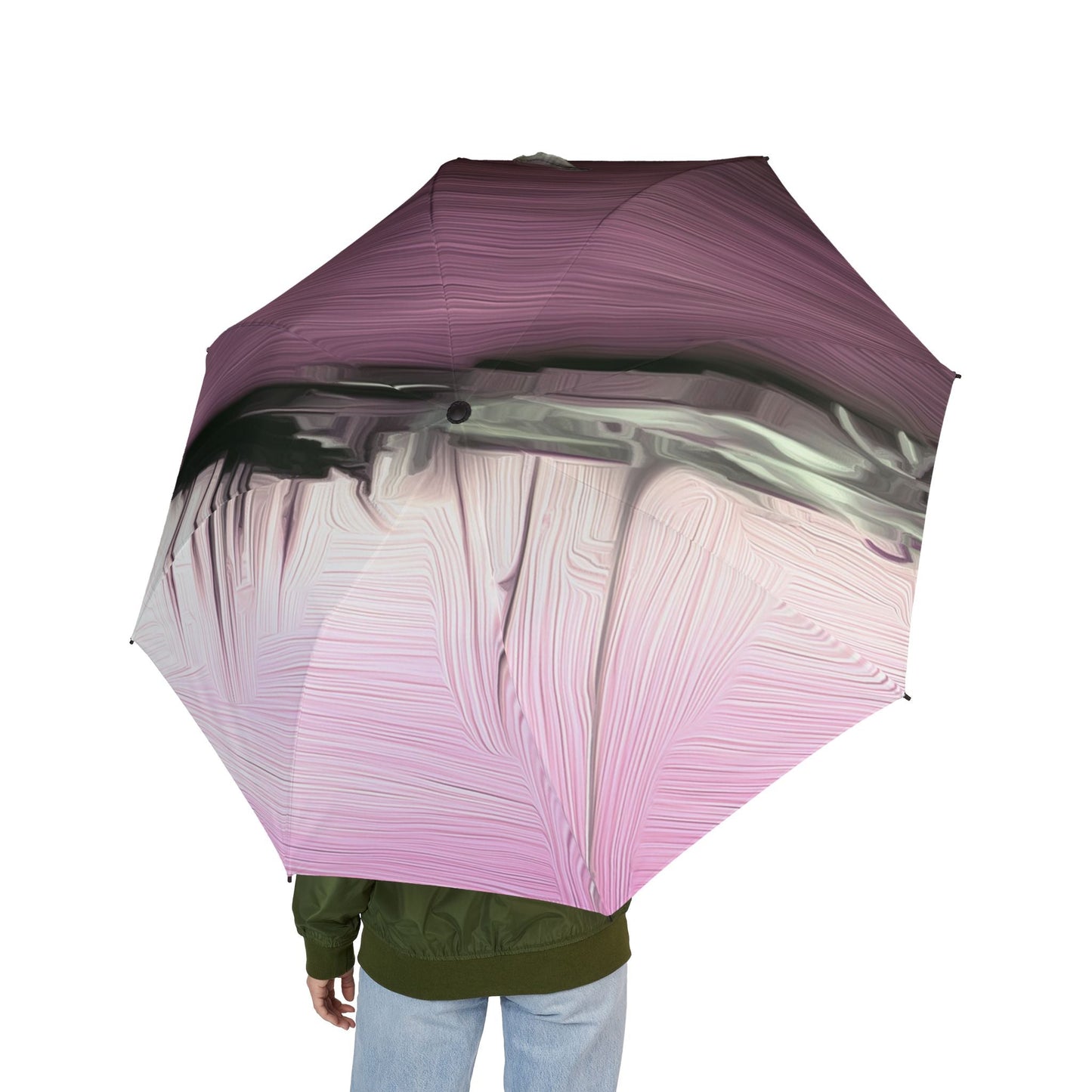 The Sleeping Yachts (at Evening) - Windproof Umbrella