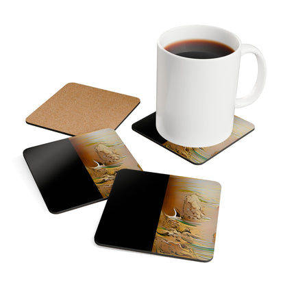 Half Black Half Gāolàng - Coaster Set