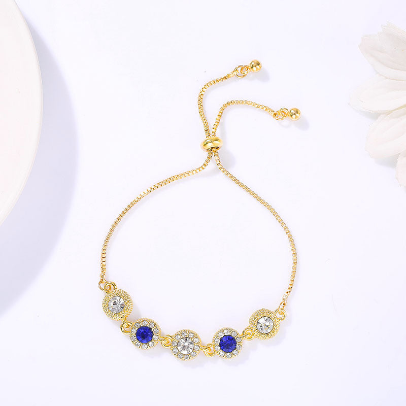 Zircon Flower Bracelets