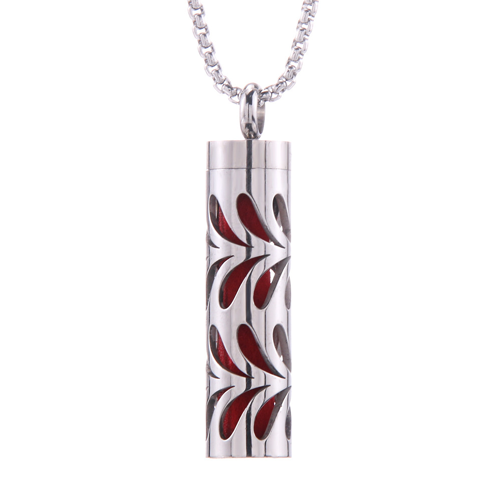 Aromatherapy Perfume Necklace with 1 Cotton Pad