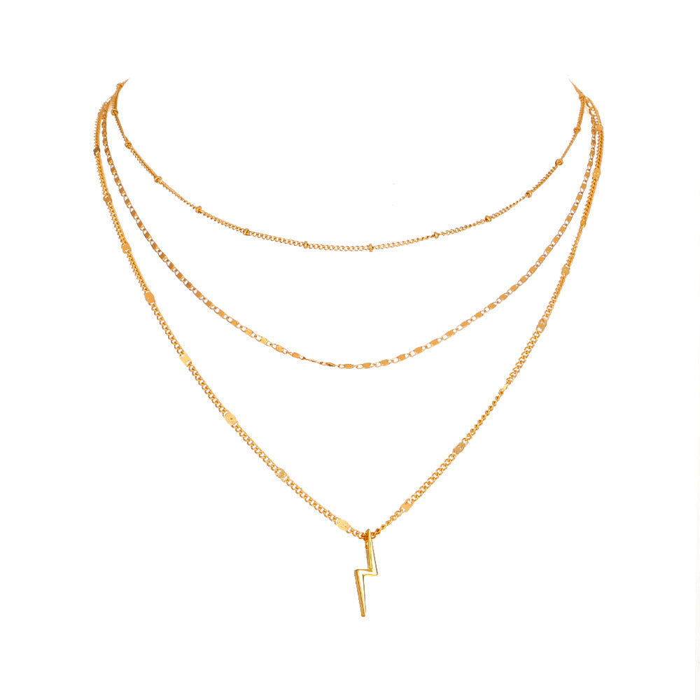 Multi-Layer Retro Clavicle Chain