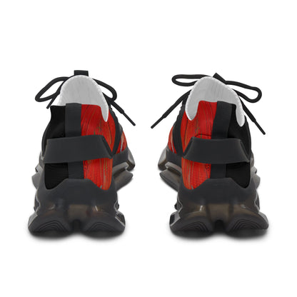 Half Black Half Hónghǎi - Womens Street Sneakers