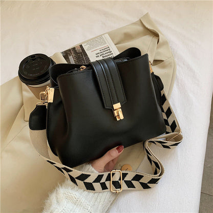 Shoulder Strap Bucket Bag