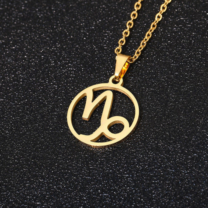 12 Horoscope Pendant Necklaces