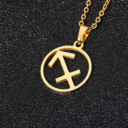 12 Horoscope Pendant Necklaces