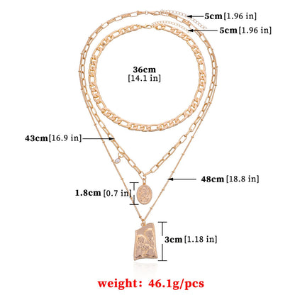 Multi-Layered Pearl Necklace