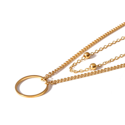 Two Layer Choker Necklace