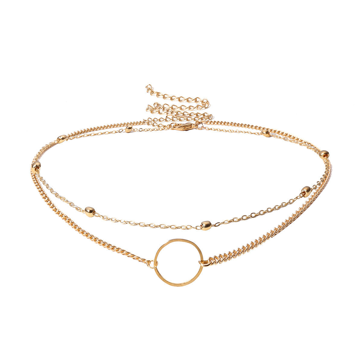 Two Layer Choker Necklace
