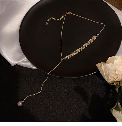 Wheat Ear Clavicle Necklace