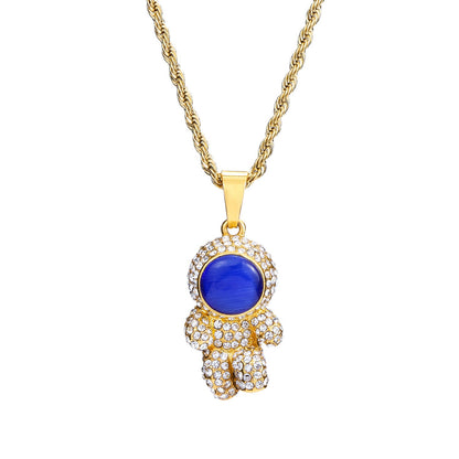 Wandering Earth Necklace Pendant