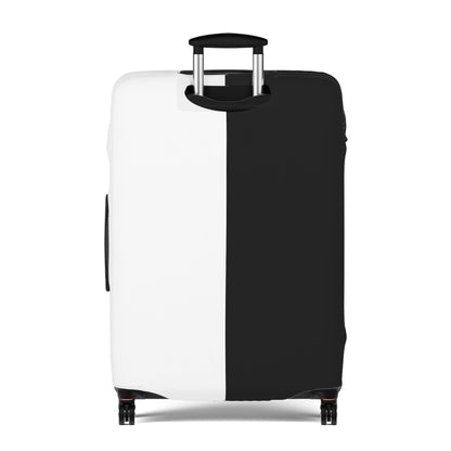 Half Black Half White – Protective Suitcase Cover