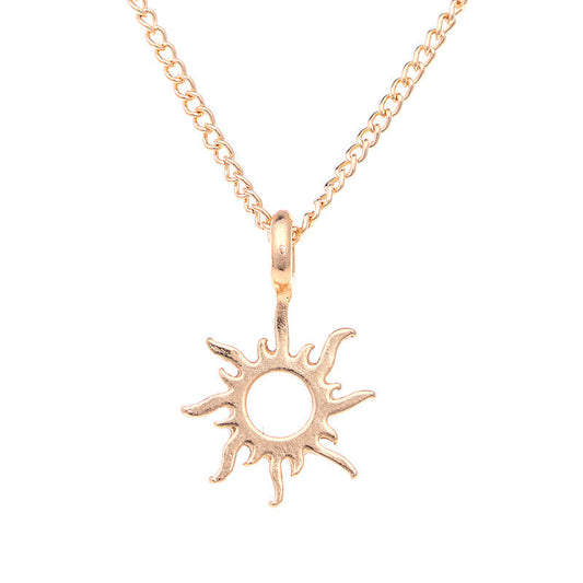 Sun Necklaces, Gold & Silver