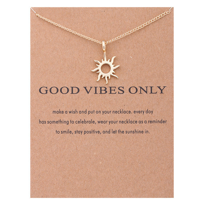 Sun Necklaces, Gold & Silver