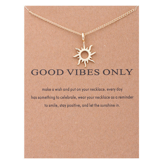 Sun Necklaces, Gold & Silver