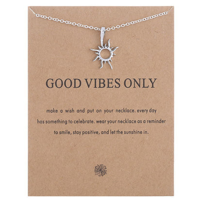 Sun Necklaces, Gold & Silver