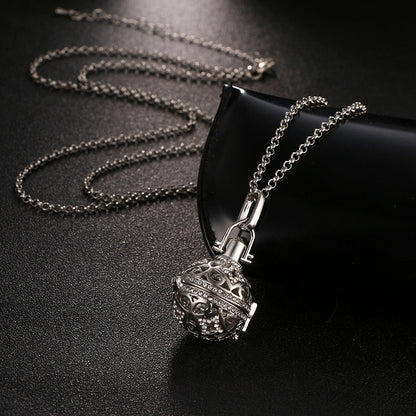 Circle Dome Secret Stash Necklace