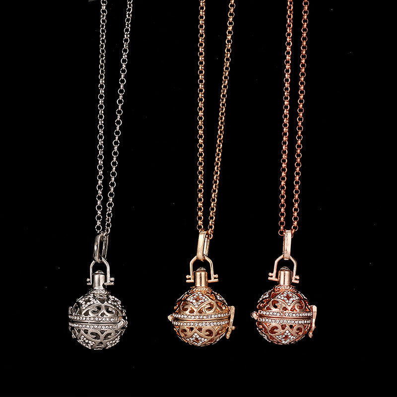 Circle Dome Secret Stash Necklace