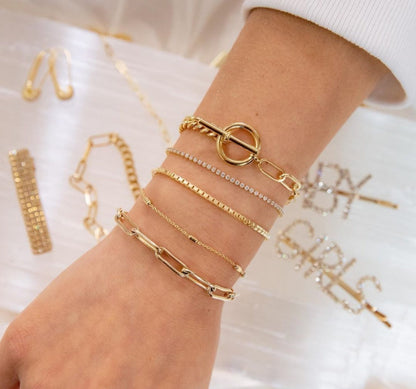 5pcs Heart Infinity Love Jewellery Bracelet Set