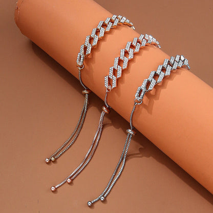 Unisex Thick Iced Bracelet