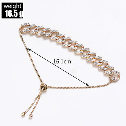 Unisex Thick Iced Bracelet