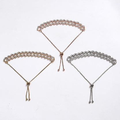 Unisex Thick Iced Bracelet
